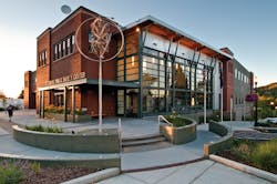 Located in downtown Roseburg, Oregon, the Roseburg Public Safety Center is a combined police and fire headquarters facility with an EOC. Located in downtown Roseburg, Oregon, the Roseburg Public Safety Center is a combined police and fire headquarters facility with an EOC.