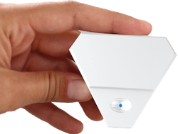 A Safe Zone Gunfire Detection sensor. A Safe Zone Gunfire Detection sensor.