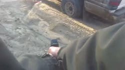 The Riverside County Sheriff&apos;s Department released body camera video Wednesday from the fatal deputy-involved shooting of an vehicle theft suspect last month.