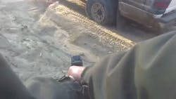 The Riverside County Sheriff's Department released body camera video Wednesday from the fatal deputy-involved shooting of an vehicle theft suspect last month. The Riverside County Sheriff's Department released body camera video Wednesday from the fatal deputy-involved shooting of an vehicle theft suspect last month.