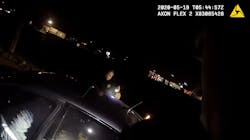 The Louisville Metro Police Department released body camera video of a shooting during a traffic stop that left an officer and suspect wounded on Tuesday. The Louisville Metro Police Department released body camera video of a shooting during a traffic stop that left an officer and suspect wounded on Tuesday.