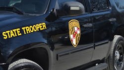 A driver who allegedly fled a traffic stop and rammed his car into a marked and occupied Maryland State Police SUV is in custody, police said Saturday, and the officer involved in doing fine. A driver who allegedly fled a traffic stop and rammed his car into a marked and occupied Maryland State Police SUV is in custody, police said Saturday, and the officer involved in doing fine.