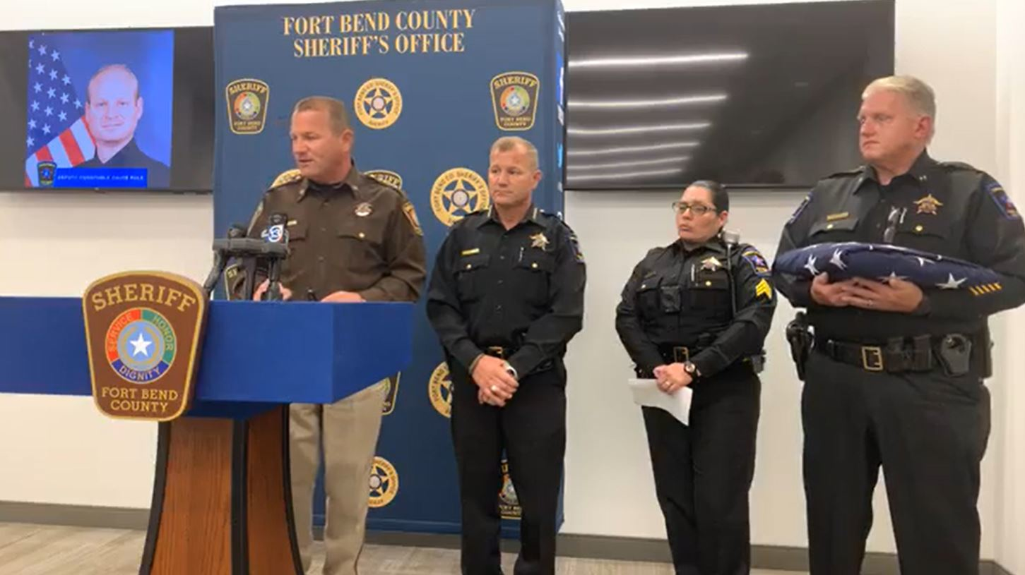 A Fort Bend County Sheriff's deputy accidentally shot and killed a Constable&rsquo;s Office Precinct 4 Deputy Caleb Rule early Friday morning during the end of a property investigation.