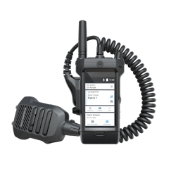 The Motorola Solutions APX NEXT P25 radio is FirstNet-ready and comes with embedded LTE connectivity.
