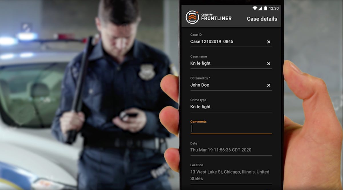 The Cellebrite Frontline easy-to-use mobile application allows officers to collect consent-based digital data in real-time.