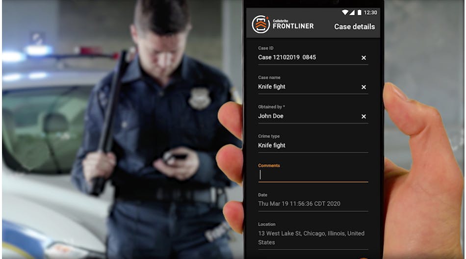 The Cellebrite Frontline easy-to-use mobile application allows officers to collect consent-based digital data in real-time.