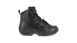 The Reebok Duty 6&apos; Stealth Boot with side zipper.