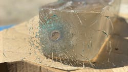 At 20 yards, we were able to keep the Hydra-Shok bullets within a 3.5-inch circle at 20 yards, but we are certain they are capable of better accuracy with better shooters. At 20 yards, we were able to keep the Hydra-Shok bullets within a 3.5-inch circle at 20 yards, but we are certain they are capable of better accuracy with better shooters.