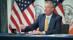 The city will shift an unspecified amount of funding from the NYPD to youth programs, de Blasio said Sunday.