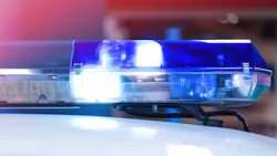 A suspect remains at large after shooting at police officers during a routine traffic stop in New Zealand on Friday, June 19, 2020, killing one and seriously injuring the other. A suspect remains at large after shooting at police officers during a routine traffic stop in New Zealand on Friday, June 19, 2020, killing one and seriously injuring the other.