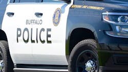 All 57 of the members of the Buffalo Police Department's Emergency Response Team resigned Friday from the unit which responds to riots and other crowd control situations. All 57 of the members of the Buffalo Police Department's Emergency Response Team resigned Friday from the unit which responds to riots and other crowd control situations.