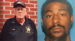 Deputy James Blair, left, and Joaquin Blackwell