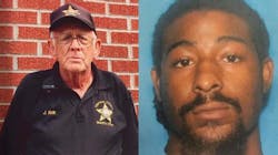 Deputy James Blair, left, and Joaquin Blackwell Deputy James Blair, left, and Joaquin Blackwell