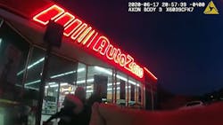 The Pasco County Sheriff's Office has released body camera footage of a deputy being attacked while talking with a man this week. The Pasco County Sheriff's Office has released body camera footage of a deputy being attacked while talking with a man this week.
