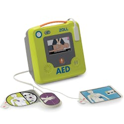 The ZOLL AED 3 Defibrillator The ZOLL AED 3 Defibrillator