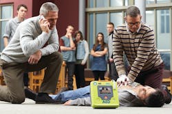 The next generation AED enhances ZOLL's portfolio of top-of-the-line defibrillators by continuing to deliver real-time CPR feedback and providing even better support for public access and professional customers. The next generation AED enhances ZOLL's portfolio of top-of-the-line defibrillators by continuing to deliver real-time CPR feedback and providing even better support for public access and professional customers.
