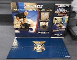 Image of the display of the Resilite Trade Show Exhibit: Law Enforcement 10x10 Booth. Image of the display of the Resilite Trade Show Exhibit: Law Enforcement 10x10 Booth.