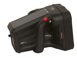 The Viken Detection HBI-120 handheld x-ray imager.