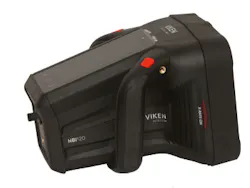 The Viken Detection HBI-120 handheld x-ray imager.
