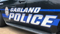 A Dallas man was arrested during a manhunt Sunday after police say he was caught on video running over and dragging a Garland police officer with a car. A Dallas man was arrested during a manhunt Sunday after police say he was caught on video running over and dragging a Garland police officer with a car.