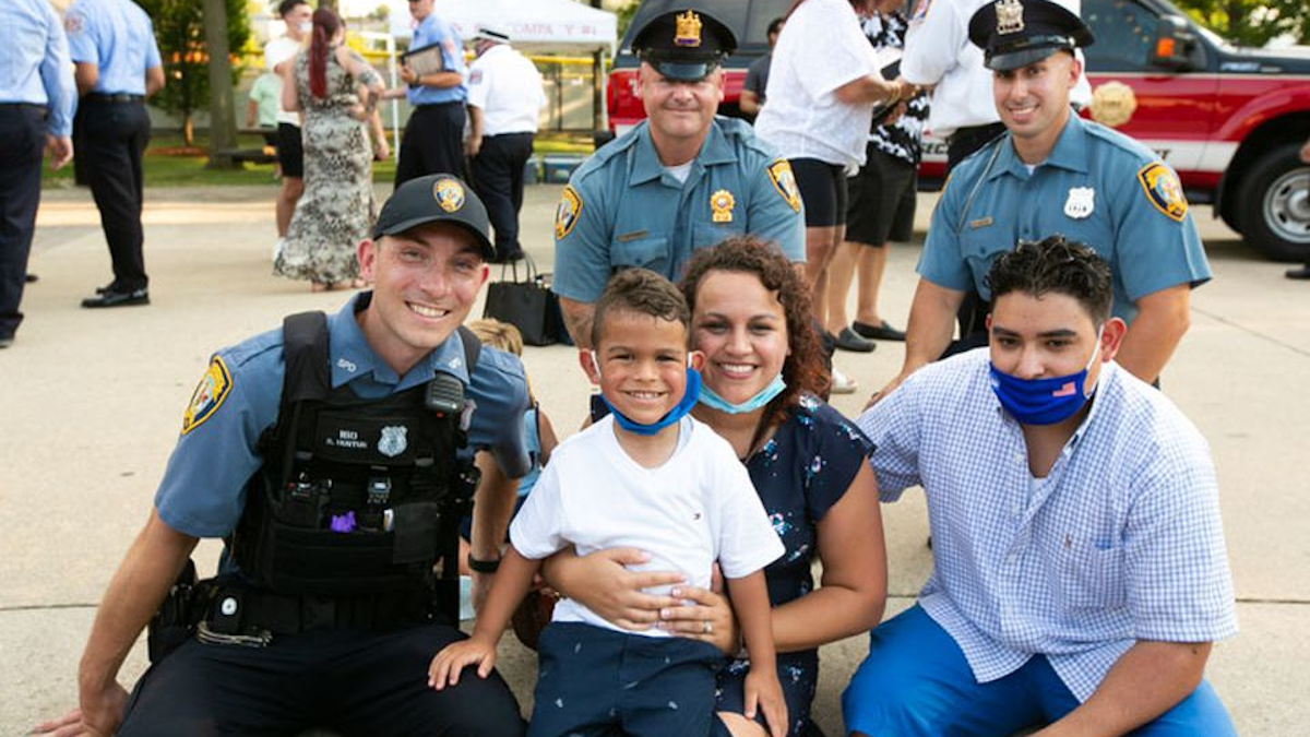 New Jersey Police Officers Honored For Rescuing Residents From