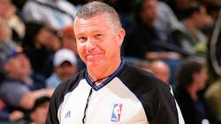 NBA referee Bob Delaney will share harrowing stories from his time as a New Jersey State Trooper, where he specialized in undercover infiltration of the mob. NBA referee Bob Delaney will share harrowing stories from his time as a New Jersey State Trooper, where he specialized in undercover infiltration of the mob.