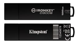 Kingston's IronKey D300S USB Flash drive features an advanced security level that builds on the features that made IronKey well-respected to safeguard sensitive information. It's FIPS 140-2 Level 3 certified, safeguards data with 256-bit AES hardware-based encryption in XTS mode and is TAA compliant. The Kingston IronKey USB drives are used by many local, state and federal government entities for the robustness of their security. Kingston's IronKey D300S USB Flash drive features an advanced security level that builds on the features that made IronKey well-respected to safeguard sensitive information. It's FIPS 140-2 Level 3 certified, safeguards data with 256-bit AES hardware-based encryption in XTS mode and is TAA compliant. The Kingston IronKey USB drives are used by many local, state and federal government entities for the robustness of their security.