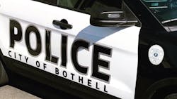 One Bothell police officer was killed and another was injured in a shooting in the city's downtown Monday night after a traffic stop turned into a brief vehicle pursuit. One Bothell police officer was killed and another was injured in a shooting in the city's downtown Monday night after a traffic stop turned into a brief vehicle pursuit.