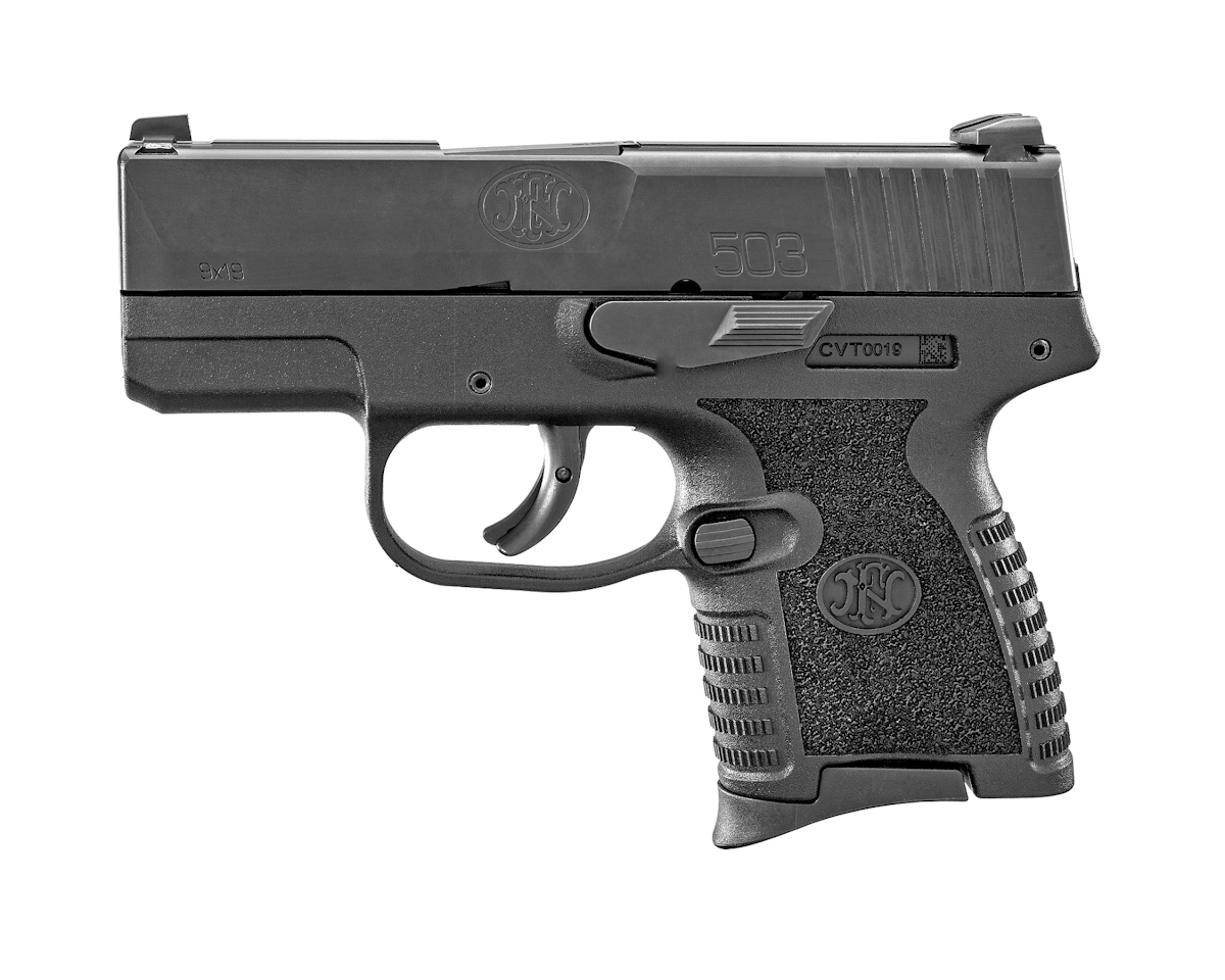 The Fn 503 Slim 9mm Striker Fired Pistol Was Designed For Concealed 6293