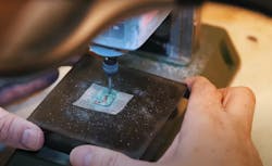 Securus’ Guarded Exchange (GEX) offers the cellular phone forensic chip-off. GEX certified forensic examiners perform data extraction of devices that are damaged, locked or unsupported by other forensic tools, using the latest chip-off forensics techniques. Chip-off forensics is the process of removing the flash memory from the printed circuit board of a device, using either a heat or no-heat method, depending on the purpose of the extraction, and reading as well as analyzing the raw data stored on the chip. Securus’ Guarded Exchange (GEX) offers the cellular phone forensic chip-off. GEX certified forensic examiners perform data extraction of devices that are damaged, locked or unsupported by other forensic tools, using the latest chip-off forensics techniques. Chip-off forensics is the process of removing the flash memory from the printed circuit board of a device, using either a heat or no-heat method, depending on the purpose of the extraction, and reading as well as analyzing the raw data stored on the chip.