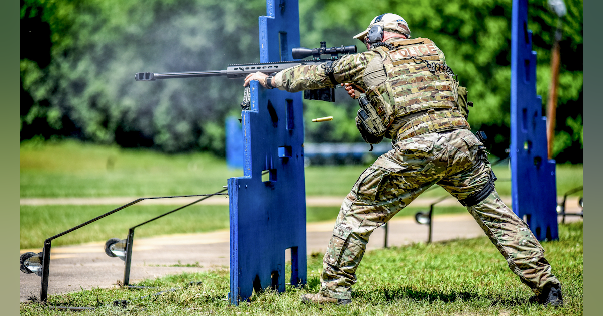 Swat Utilization Of The Large Caliber Rifle Officer Swat Utilization Of The Large Caliber Rifle Officer