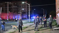 Investigators are at the scene of a shooting on W. Lafayette Ave. near North Bentalou Street.