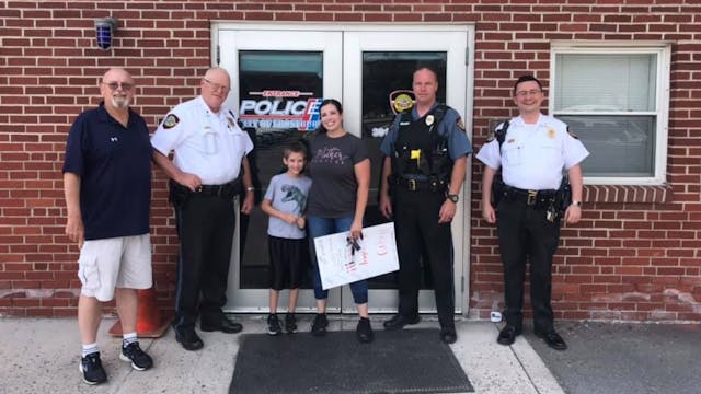 At a meeting Thursday, Frostburg&rsquo;s mayor and City Council will announce the newest member of the city police force &mdash; honorary Frostburg Police Officer Landen Ritchie &mdash; a boy who, for his 10th birthday, hoped to get a birthday card from and see officers.