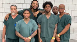 Pictured from left to right: John Queen, Darius Wilson, Matthew Fountain, Jattir Moton, Rodrequs Wells and Brad Louden.