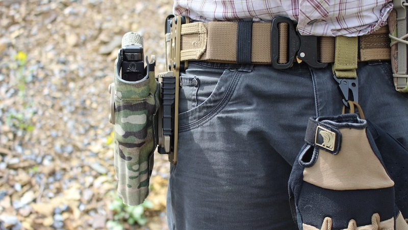 ASP Triad Tactical Light Case Clip on case is designed for military duty and dr