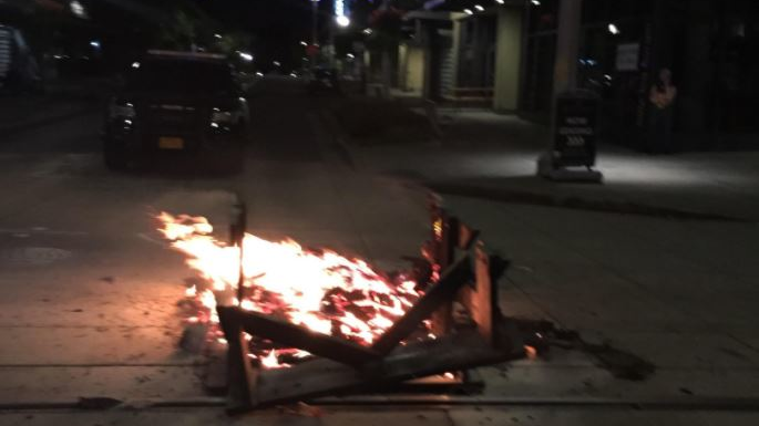 Several hundred people marched to the Immigration and Customs Enforcement building in Portland Wednesday night where they attacked officers, broke windows and vandalized the structure in an ongoing series of riots in the city.