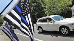 Scott Parkhurst said he applied for BLUTHINL “before all this (social unrest) happened” and that he has nothing against Black Lives Matters “or anyone’s expression to speak on anything. Scott Parkhurst said he applied for BLUTHINL “before all this (social unrest) happened” and that he has nothing against Black Lives Matters “or anyone’s expression to speak on anything.