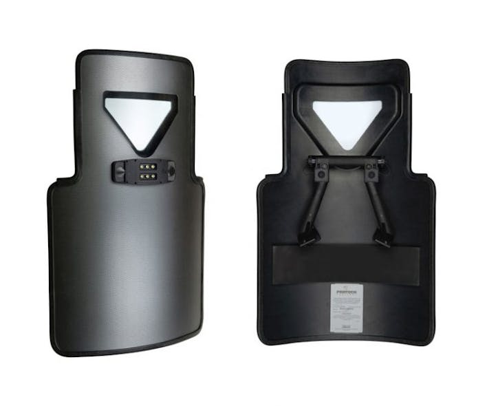 Next Generation PROTECH X Series Ballistic Shields, Featuring FoxFury Taker B70 Shield Light and