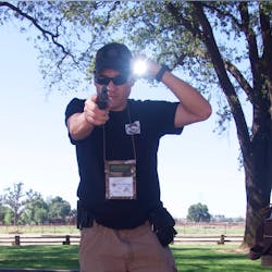 The temple index is a variation of the neck index. Notice that it is a one-handed technique. There's no two things about it: Officers must practice one-handed shooting techniques. The temple index is a variation of the neck index. Notice that it is a one-handed technique. There's no two things about it: Officers must practice one-handed shooting techniques.