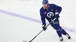 A misunderstanding over a few Lightning fans' passion for their team during the Stanley Cup final Wednesday night produced a scene in Tampa rife with cops and, in the end, comic relief. A misunderstanding over a few Lightning fans' passion for their team during the Stanley Cup final Wednesday night produced a scene in Tampa rife with cops and, in the end, comic relief.