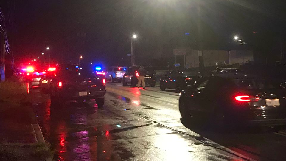 A Cleveland police officer was shot and killed on the city's West Side Thursday night.