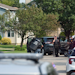 Washtenaw County Sheriff's deouties, Michigan State Police, ATF agents and members of the U.S. Marshal Service Fugitive Task force secure the scene off Prospect Road and Berkshire Drive after a shooting on Wednesday, Sept. 16, 2020.