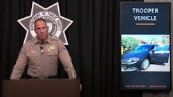 Arizona Department of Public Safety Director Colonel Heston Silbert after a detective was ambushed while sitting inside an unmarked police vehicle during an investigation early Thursday morning. Arizona Department of Public Safety Director Colonel Heston Silbert after a detective was ambushed while sitting inside an unmarked police vehicle during an investigation early Thursday morning.