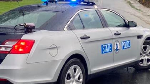 A Virginia State Police trooper was attacked by a man with a hatchet at a church Sunday night.