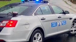 A Virginia State Police trooper was attacked by a man with a hatchet at a church Sunday night. A Virginia State Police trooper was attacked by a man with a hatchet at a church Sunday night.