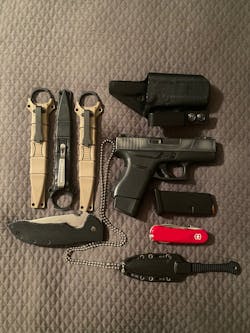 Off-duty and far from retired. Just as ready for an off-duty emergency as when on-duty. Off-duty and far from retired. Just as ready for an off-duty emergency as when on-duty.