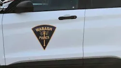 A Wabash police officer was shot and wounded while responding to a domestic dispute Thursday morning.