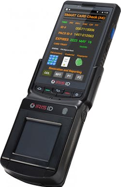 The Iris ID iCAM M300 incorporates the MozaicID Smartcard Software Credential Application enabling the mobile device to accommodate a range of Personal Identity Verification (PIV) credentials including the Transportation Worker Identification Credentials (TWIC) used by workers requiring access to secure areas of U.S. maritime facilities and vessels. The Iris ID iCAM M300 incorporates the MozaicID Smartcard Software Credential Application enabling the mobile device to accommodate a range of Personal Identity Verification (PIV) credentials including the Transportation Worker Identification Credentials (TWIC) used by workers requiring access to secure areas of U.S. maritime facilities and vessels.