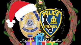 Santa and elves make arrest.