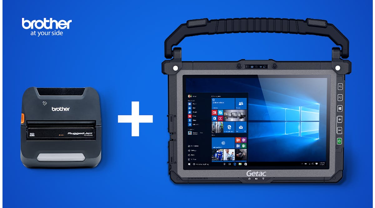 Brother&rsquo;s field-ready printer and accessory bundles will be paired with Getac&rsquo;s devices including laptops and tablets.
